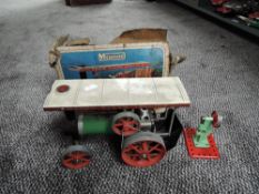 A Mamod Live Steam Tractor TE1A in part original box