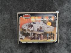 A boxed Millennium Falcon for Empire Strikes Back