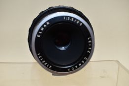 A Leica Elmar 65mm Visoflex lens (2122171)