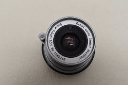 A Leica Elmar 50mm Collapsable lens (1185340)