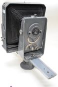 A Trixale monorail ground camera Ref No 14A/2035 with Dallmeyer wide angle lens