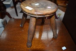 A traditional four legged stool