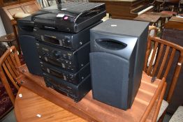 A Sony mini hifi stacking system