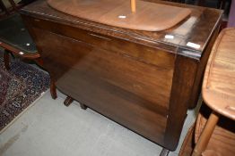 A mid 20th Century oak gateleg dining table