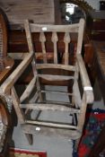 A vintage part high chair
