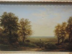 George B Walmersley, (contemporary), country landscape, signed, 67 x 97cm,framed 69 x 98cm