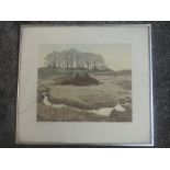 Kenneth Leech, (20th century British), after, a Ltd Ed print, Moorland Stream, num 87/95, 32 x 38cm,