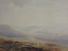 Arthur Tucker, (1864-1929), a pair of watercolours, moorland landscapes, signed, each 20 x 28cm,