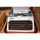 A vintage Erica typewriter