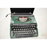 A vintage typewriter