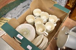 A part tea service by Hornsea Pottery in the Fleur design