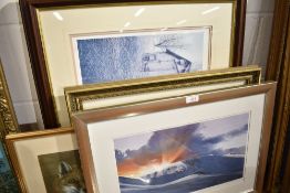 A selection of prints and pictures including Helvellyn