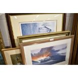 A selection of prints and pictures including Helvellyn