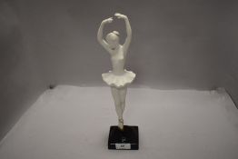 A porcelain figure by Bidasoa of a dancing ballerina