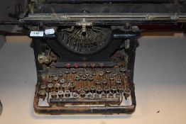 An antique typewriter by Remington