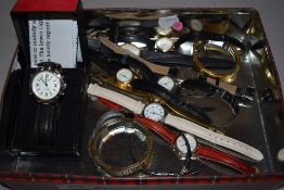 A selection of wrist watches including Sekonda, Seiko, Accurist etc