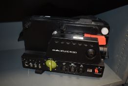 A Minolta sound 6000 film projector.