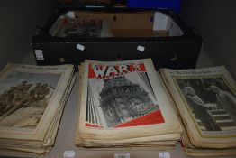 A selection of the War Illustrated military magazines including no.1 and early editions