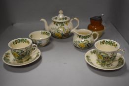 A small selection of tea wares by Masons in the Strathmore pattern