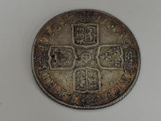 A Queen Anne 1711 Silver Shilling
