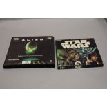 Two vintage sci fi super 8mm colour sound sets for Star Wars and Alien