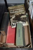 A selection of local interest reference books including Dalesman and The Ribble