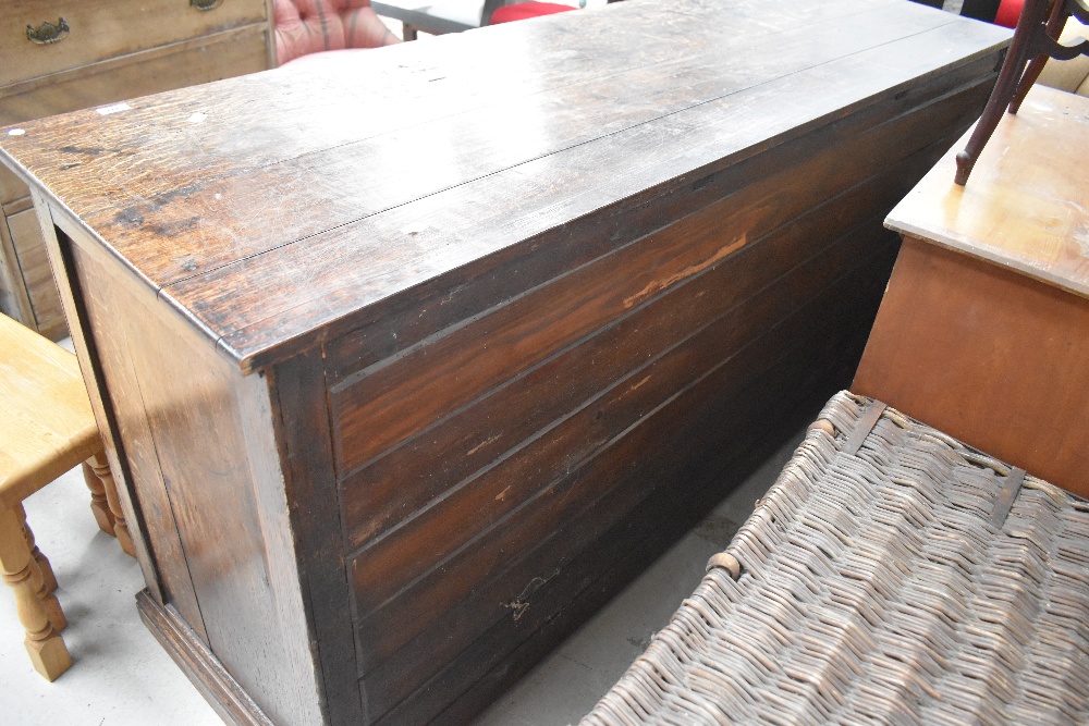 A period oak sideboard/dresser base - Image 9 of 10