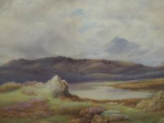 James Aitken, (1880-1935), a watercolour, Moel Liabod Wales, signed, 70 x 105cm, mounted framed