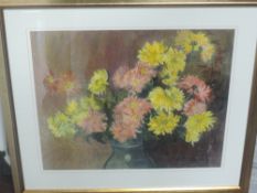 Dorothy Dilmot, still life, signed, 41 x 50cm, mounted framed and glazed, 60 x 69cm,