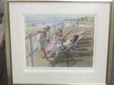 Sherree Valentine Daine, after, a Ltd Ed print, Secret Memories I, signed and num 3/195, 39 x