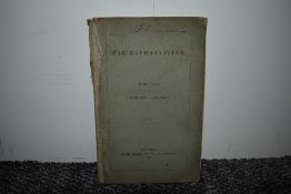 Antiquarian. [John Ruskin] - Pre-Raphaelitism. London: Smith, Elder, and Co. 1851. First edition.