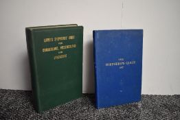 Shepherd's Guides. R. H. Lamb editions: 1927 & 1937. Both with the printed markings. Cloth bound. (