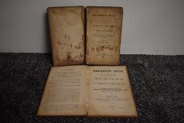 Shepherd's Guide. Two antiquarian editions. Penrith: 1827 & Keswick: 1869. Neither having the