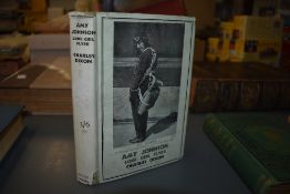 Aviation. Biography. Dixon, Charles - Amy Johnson: Lone Girl Flyer. London: Sampson Low, 1930.