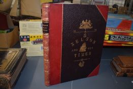 Naval biography. Beresford & Wilson - Nelson and His Times. London: 1898. Half calf, gilt. VG