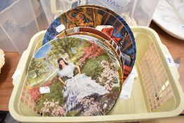 A selection of ceramic display plates from Gone with the Wind