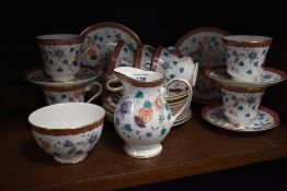 A part tea service by Royal Grafton in the Liberty Garden pattern