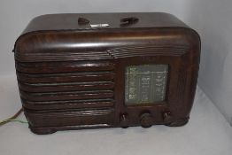 An art deco bakelite radio by Pilot the Major Maestro
