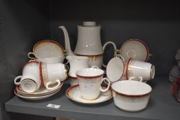 A modern part tea service by Royal Grafton in the Majestic pattern