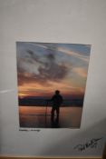 Cedric Robinson interest, a framed photograph by Paul Nickson, Cedric Sunset, dated (20)07, and a