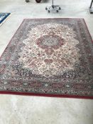 A traditional carpet square/rug, approx. 240 x 170cm