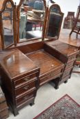 An early 20th Century mahogany dressing table