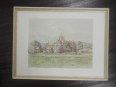 Neil Taylor, (20th century), after, a print, Cartmel, 35 x 43cm, framed and glazed, 47 x 63cm