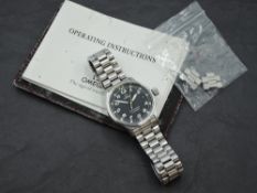 A gent's Omega Dynamic III automatic wrist watch of Dirty Dozen design, model no: 52005000, having