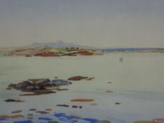 Mary Holden Bird, (1900-1978), a watercolour, Halcyon Sea, signed and attributed verso, 32 x 50cm,