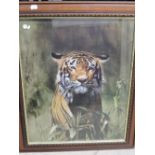 Leonard, (20th century), after, a print, Tiger studt, 38 x 45cm, framed and glazed, 70 x 58cm
