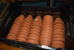 Approx. 50 Italian terracotta plant pots