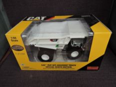 A Norscot Limited Edition 1:50 scale diecast, Cat 795F Off-Highway Truck Special White Edition