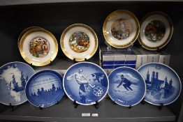 20th century Royal Copenhagen Olympic and Hans Christian Andersen most having boxes