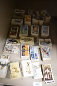 20th century advertising cigarette cards including sports and transport